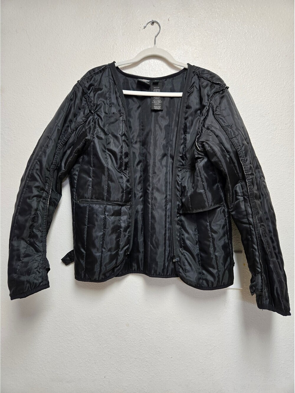 Harley-Davidson Genuine MotorClothes Black Jacket Liner Insert Mens Large